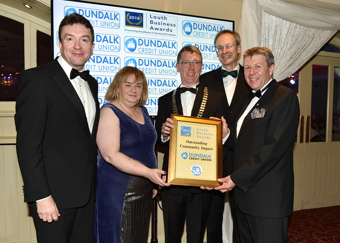 Dundalk CU honoured ar Louth Business Awards