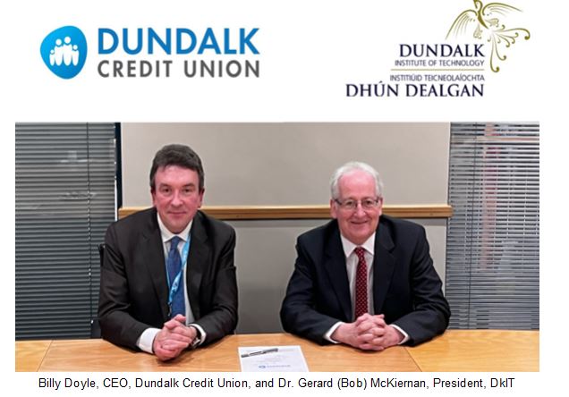 Billy Doyle, Dundalk Credit Union & Dr Bob McKiernan, DkIT
